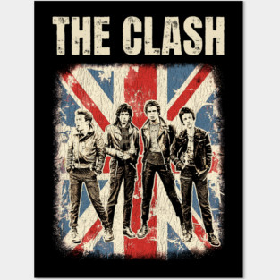 Vintage The Clash Posters and Art