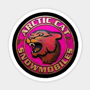 Old almost forgotten snowmobile Sticker