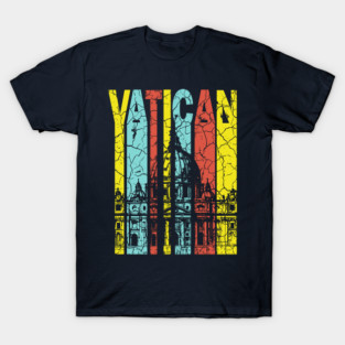 Vatican Retro Pastel - St. Paul's Cathedral T-Shirt