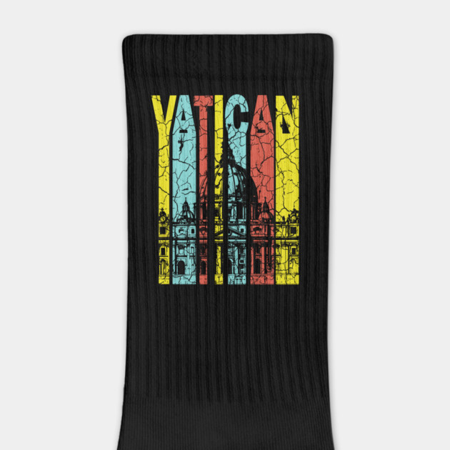 Vatican Retro Pastel - St. Paul's Cathedral by TuncGK
