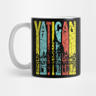 Vatican Retro Pastel - St. Paul's Cathedral Mug