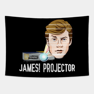 James! Projector Tapestry