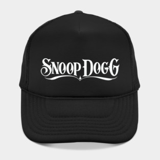 Classic White Snoop Dogg Logo Hat
