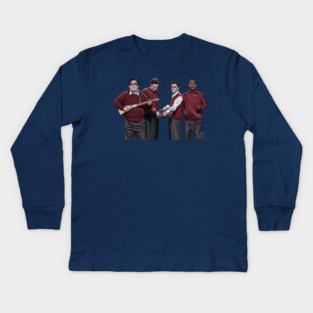SNL:  I Wish It Was Christmas Today Kids Long Sleeve T-Shirt
