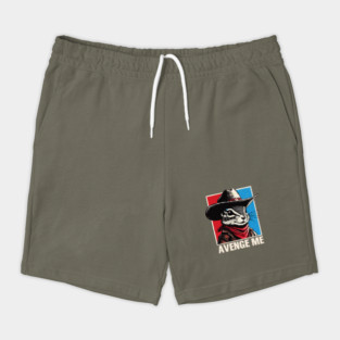 Peanut The Squirrel Avenge Me Retro Shorts