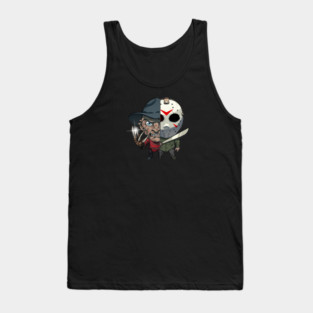 Freddy VS Jason Tank Top