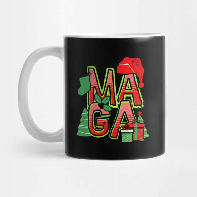 MAGA Donald Trump Christmas by QuirkyQuest Creations
