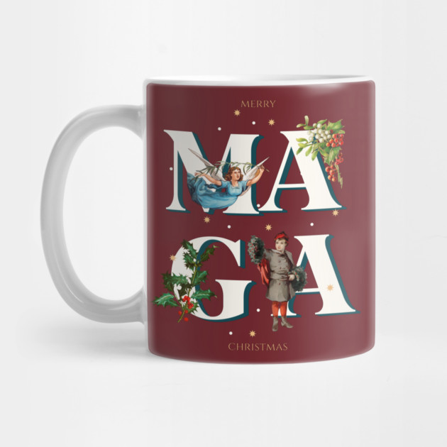 Donald Trump MAGA Christmas by QuirkyQuest Creations