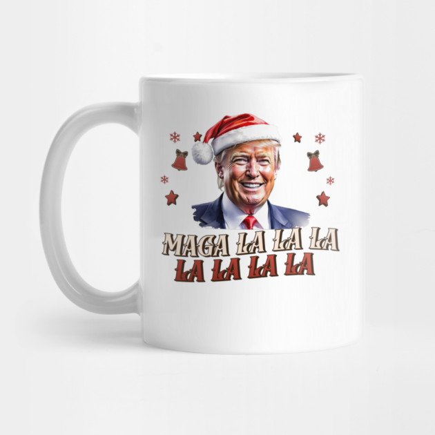 MAGA-la-la-la Funny Donald Trump Christmas by QuirkyQuest Creations