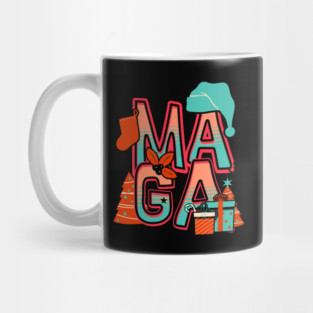 MAGA Christmas Donald Trump Mug
