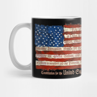WE THE PEOPLE preamble Mug