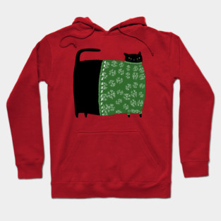 Chonky Christmas Sweater Cat Hoodie