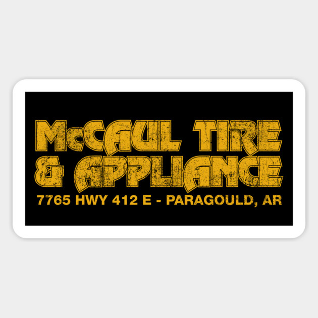 McCaul Tire & Appliance Sticker by rt-shirts