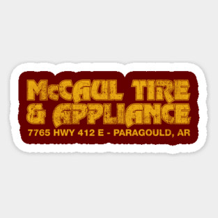 McCaul Tire & Appliance Magnet