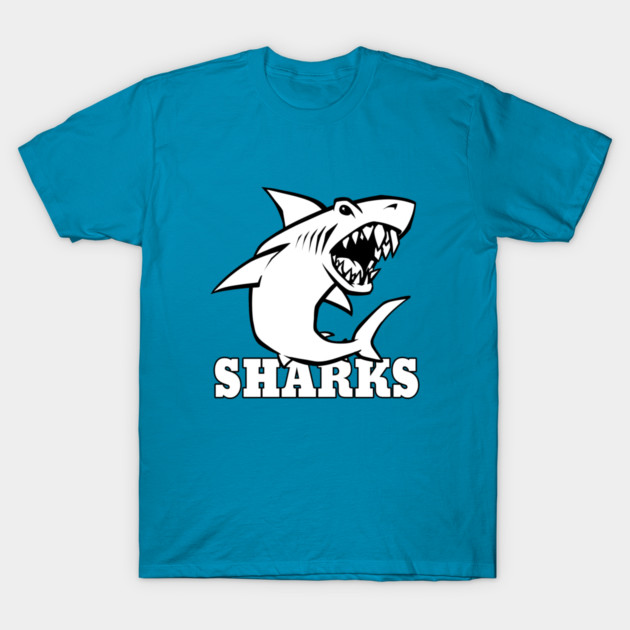 Sharks Mascot T-Shirt by Generic Mascots