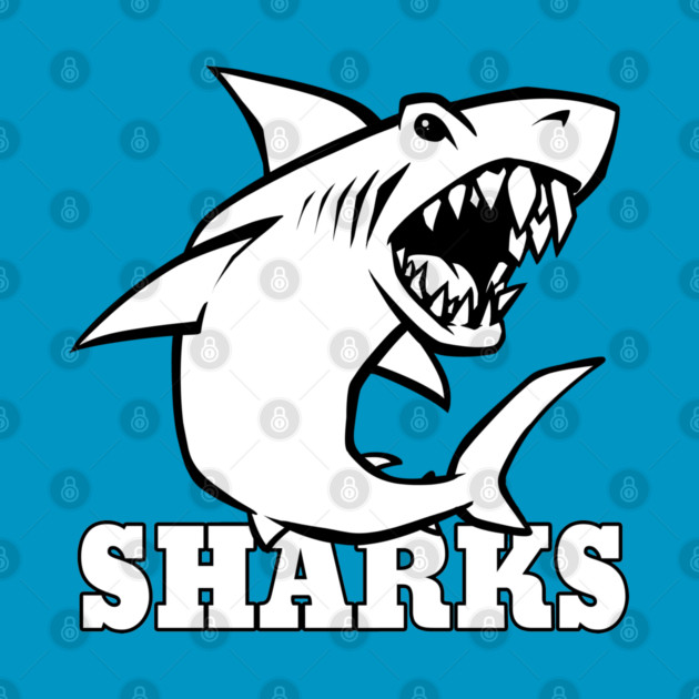 Sharks Mascot by Generic Mascots