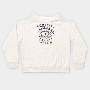 Feminist Witch Kids Hoodie