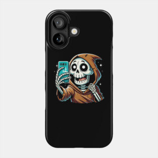 Grin Reaper Selfie Phone Case
