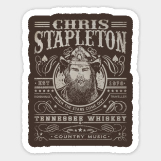 Chris Whiskey Stapleton Vintage Sticker
