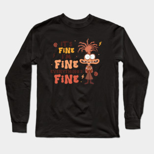 Im fine Vintage Movie Long Sleeve T-Shirt