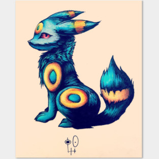 Umbreon Posters and Art