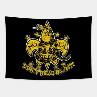 NOLA New Orleans Don't Tread On Dat Tapestry