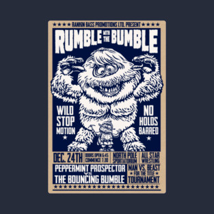 Rumble With The Bumble Kids Long Sleeve T-Shirt