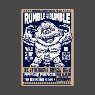 Rumble With The Bumble Pillow