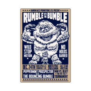 Rumble With The Bumble Sticker