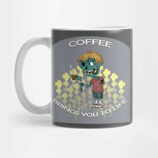 COFFEE ZOMBIE by droidmonkey