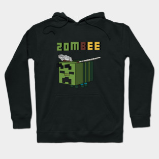 Minecraft Bee ZomBee Hoodie