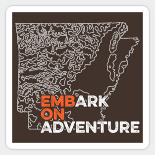 ᴇᴍʙARK ᴏɴ ADVENTURE Sticker