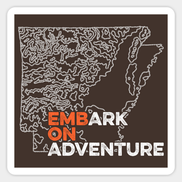 ᴇᴍʙARK ᴏɴ ADVENTURE Magnet by rt-shirts