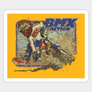 BMX Action Test Pilot 1982 Magnet