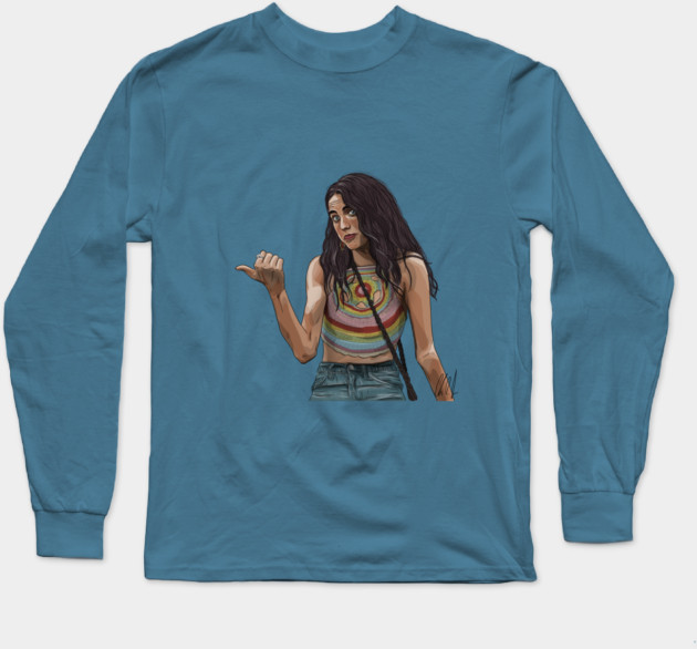 Once Upon a Time in Hollywood: Hitchhiking to the Ranch Long Sleeve T-Shirt by 51Deesigns