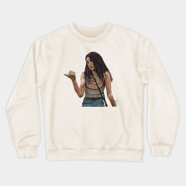 Once Upon a Time in Hollywood: Hitchhiking to the Ranch Crewneck Sweatshirt by 51Deesigns