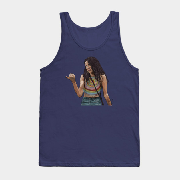 Once Upon a Time in Hollywood: Hitchhiking to the Ranch Tank Top by 51Deesigns