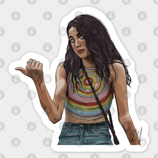 Once Upon a Time in Hollywood: Hitchhiking to the Ranch Sticker by 51Deesigns