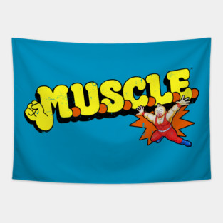 80's Muscle Tapestry