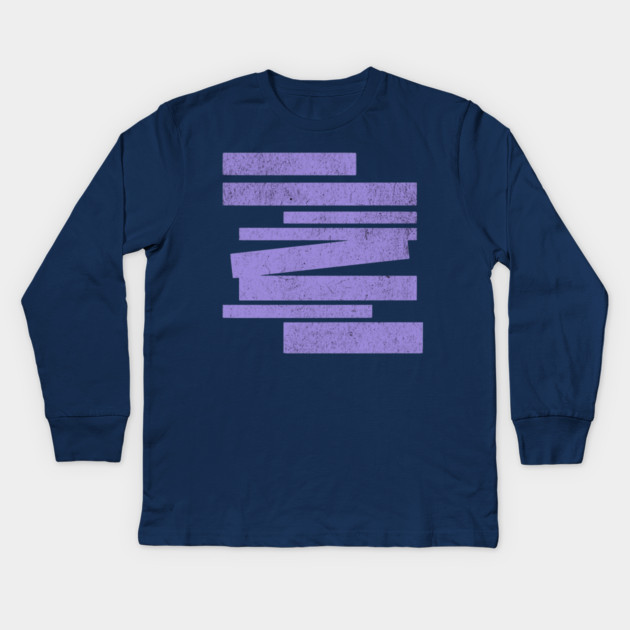 Depressed Balance Kids Long Sleeve T-Shirt by casualteesinc