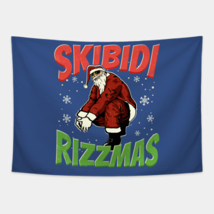 Skibidi rizzmas Tapestry