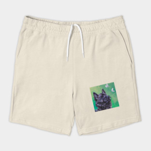 Cairn Terrier Fine Art Painting Shorts