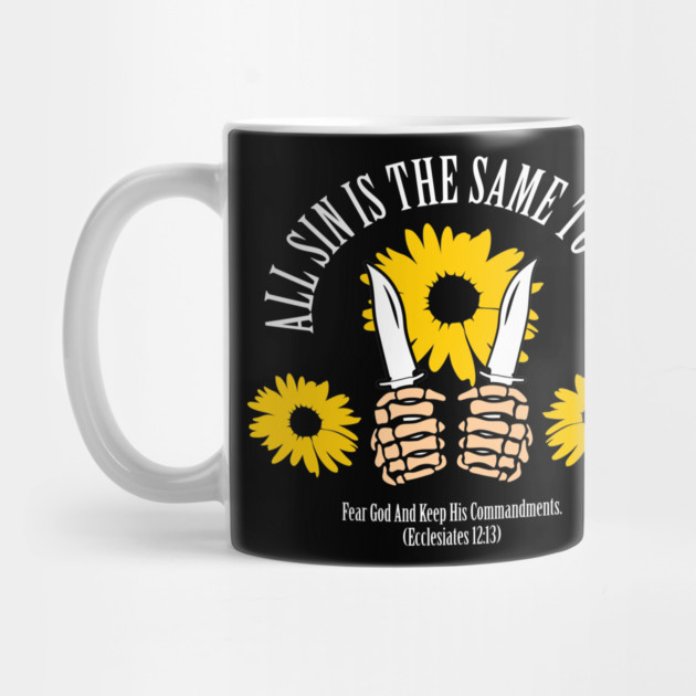 All Sin is the Same to God by Urbanprint