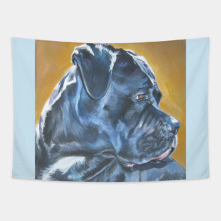 Cane Corso Fine Art Painting Tapestry