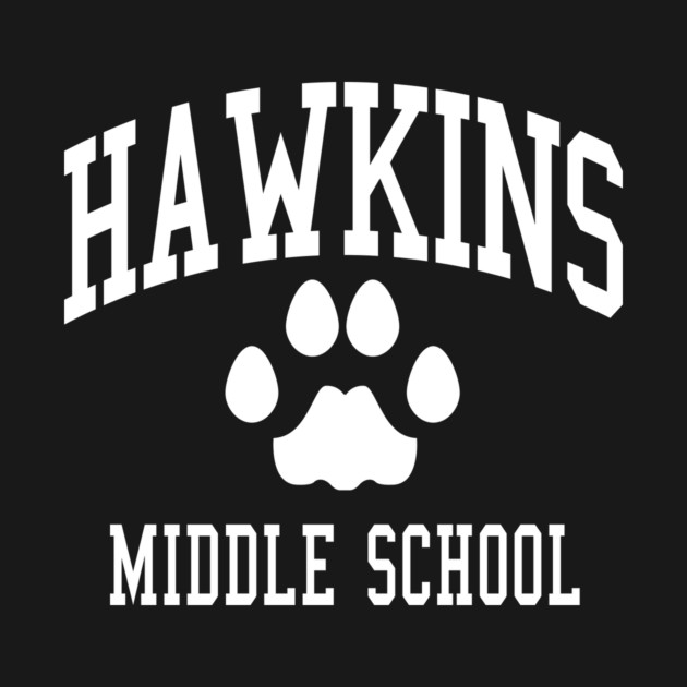 Hawkins Middle School Stranger things by stayfrostybro