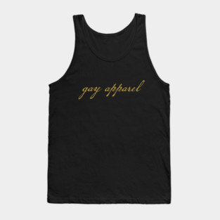 Christmas Carol Lyric Gay Apparel Tank Top