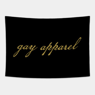 Christmas Carol Lyric Gay Apparel Tapestry