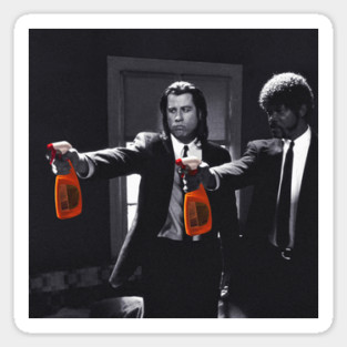 Spray Fiction Sticker