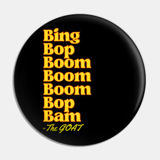 Kendrick Lamar GNX - Bing Bop Boom Pin