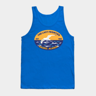 1901 The Last Frontier Valdez.Alaska Tank Top